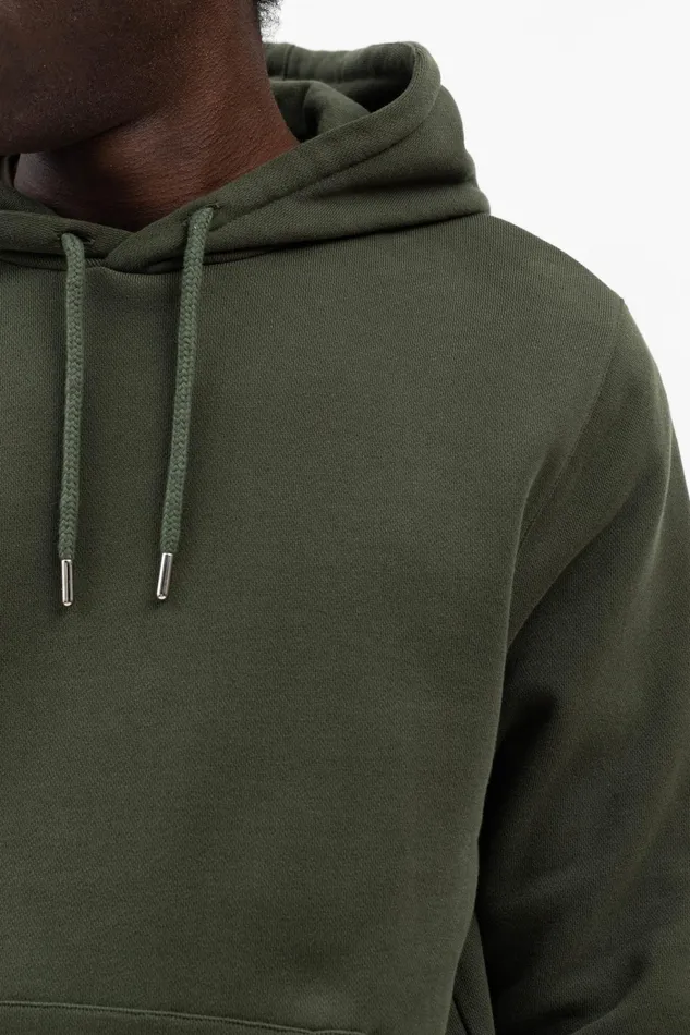 Men Vagn Classic Hoodie Army Green Norse Projects Sweatshirts