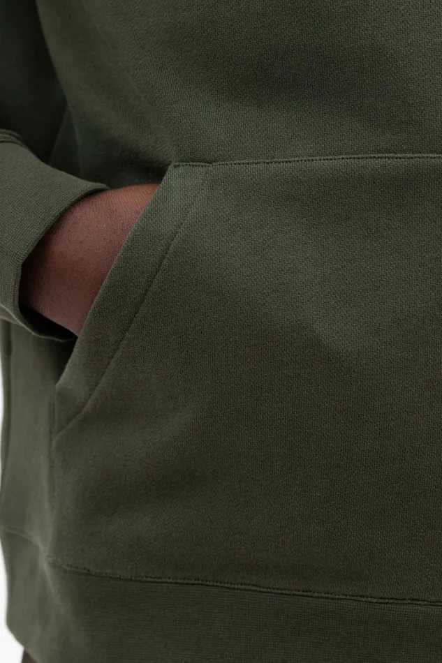 Men Vagn Classic Hoodie Army Green Norse Projects Sweatshirts