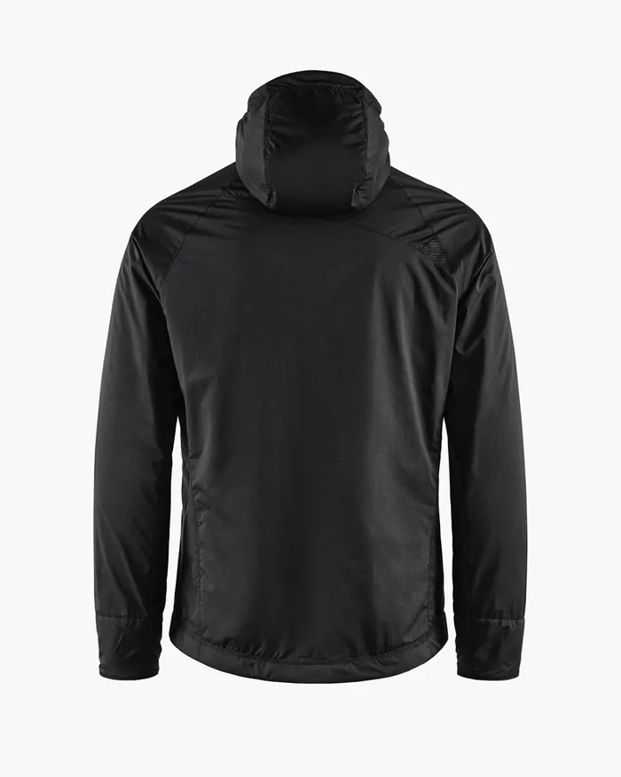 Men Vale Primaloft Hooded Jacket Black Klttermusen Down and Insulated Jackets