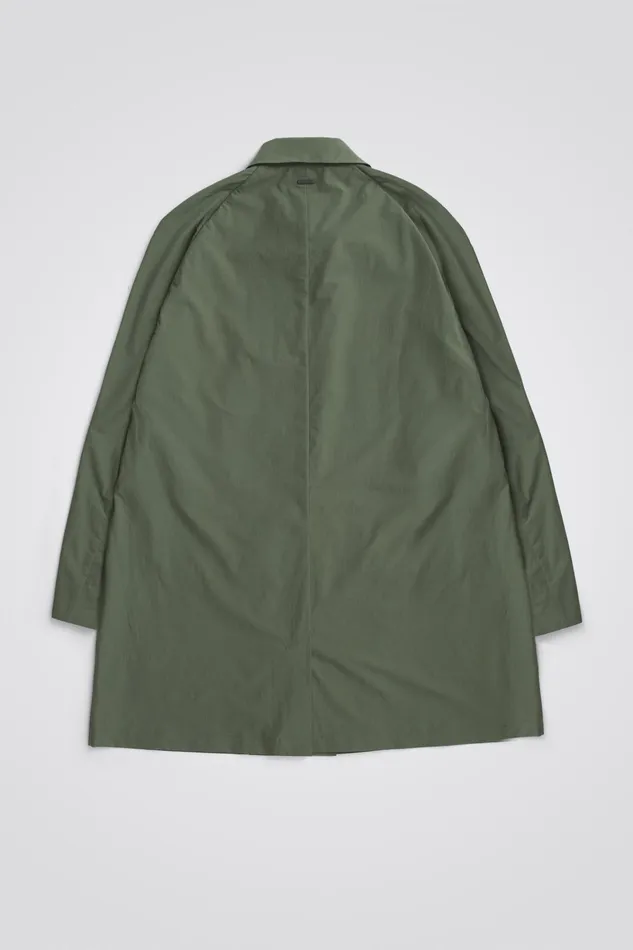 Men Vargo Travel Light Raglan Mac Spruce Green Norse Projects Outerwear