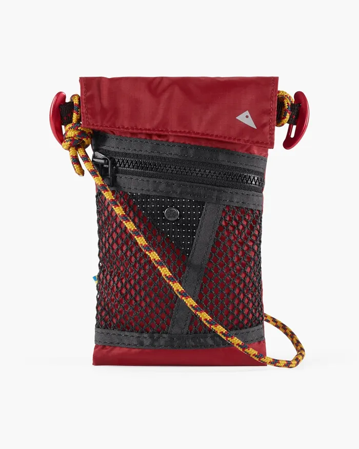 MenWomen Algir Lanyard Pocket Lanyard Pocket Burnt Russet Klttermusen Gear Bags and Organisers