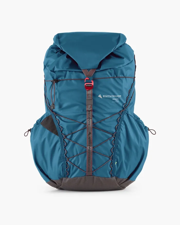 MenWomen Brimer 24L Lightweight Trekking Backpack Monkshood Blue Klttermusen Lightweight Backpacks MenWomen Brimer 24L Lightweight Trekking Backpack Monkshood Blue Klttermusen Lightweight Backpacks
