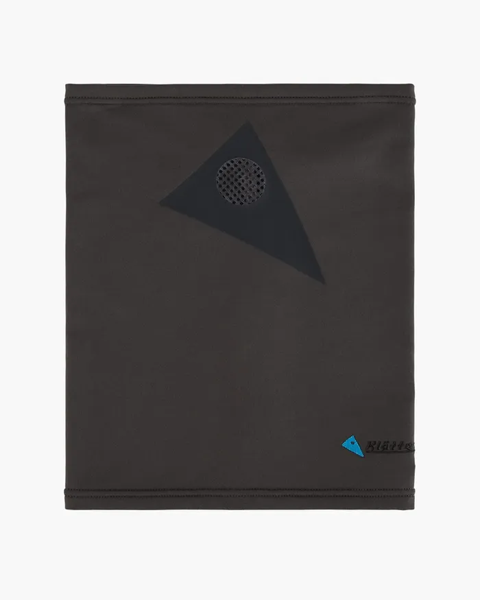 MenWomen Fulla Recycled Multitop Neck Gaiter Black Klttermusen Scarves and Neckwarmers