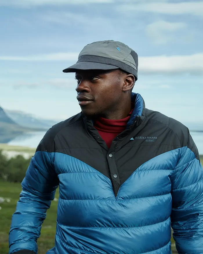 MenWomen Grimner Trekking Cap Midnight Blueraven Klttermusen Hats and Caps