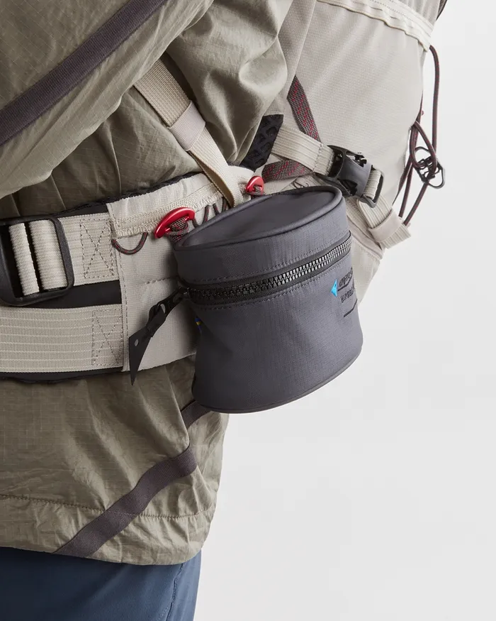 MenWomen Hipbelt Pocket 20 Padded Hip Pocket Raven Klttermusen Accessories