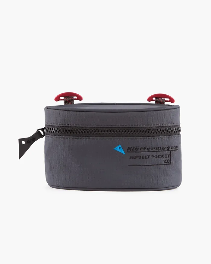 MenWomen Hipbelt Pocket 20 Padded Hip Pocket Raven Klttermusen Accessories