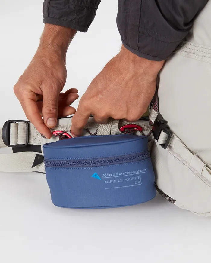 MenWomen Hipbelt Pocket 20 Padded Hip Pocket Raven Klttermusen Accessories