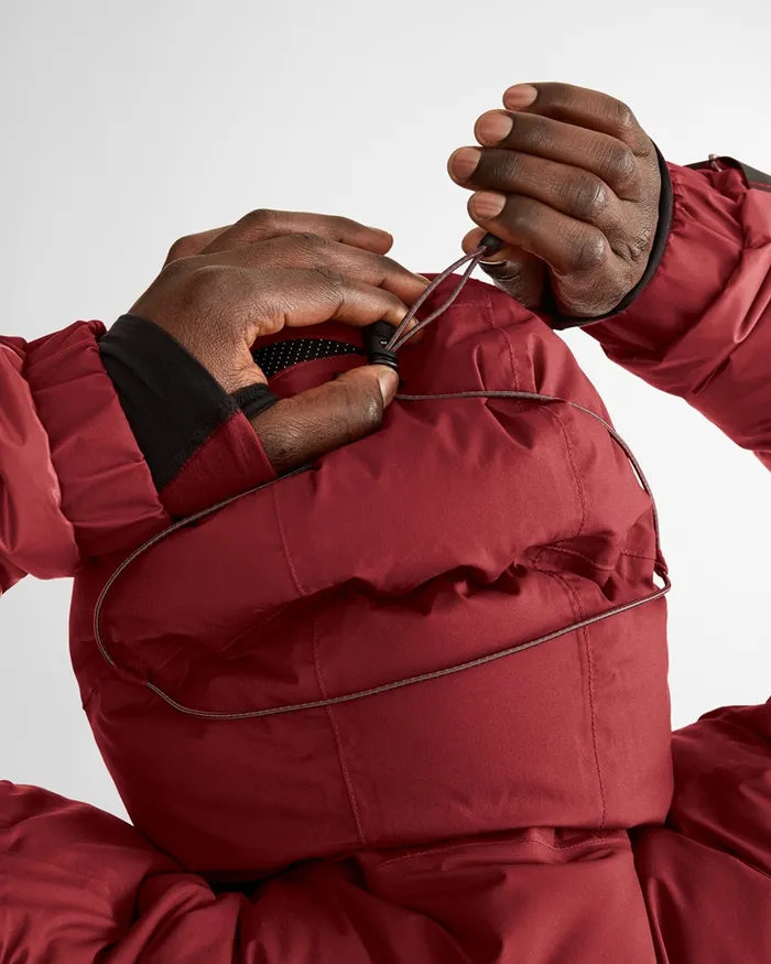 MenWomen Iving 20 Waterproof Expedition Down Jacket Raven Klttermusen Waterproof Jackets