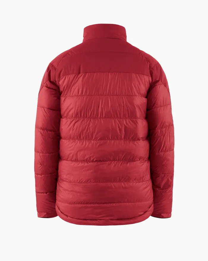 MenWomen Liv 20 Down Sweater Burnt Russet Klttermusen Down and Insulated Jackets