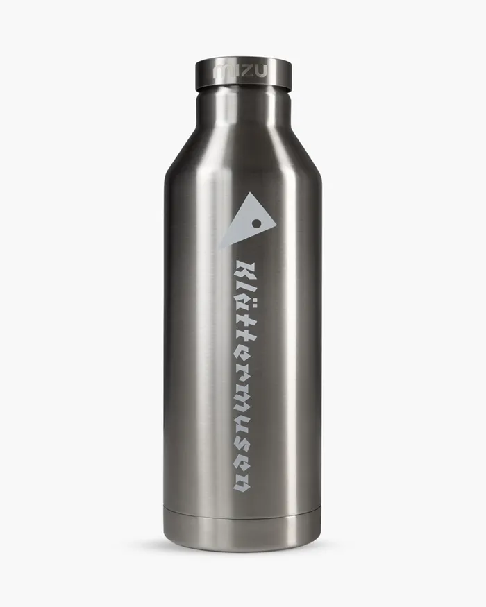 MenWomen Mizu V8 Insulated Bottle 800 Ml Grey Klttermusen Water Bottles