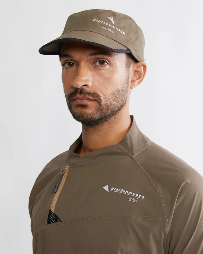 MenWomen Nal 74 Levitend Active Cap Dark Khaki Klttermusen Hats and Caps
