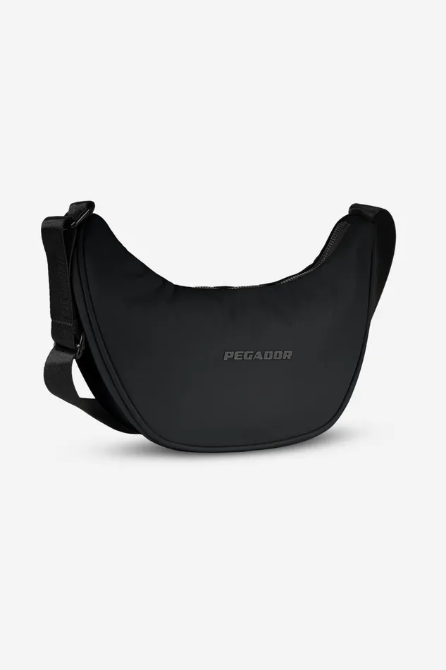 MenWomen Pegador Bags Sycamore Logo Nylon Shoulder Bag Black