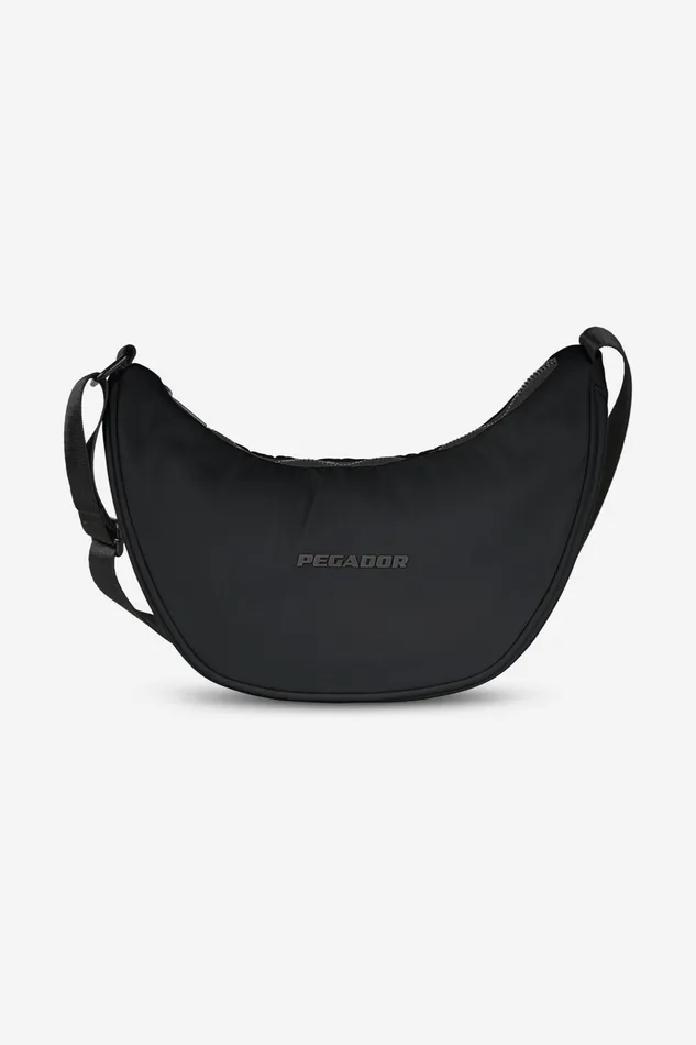 MenWomen Pegador Bags Sycamore Logo Nylon Shoulder Bag Black MenWomen Pegador Bags Sycamore Logo Nylon Shoulder Bag Black
