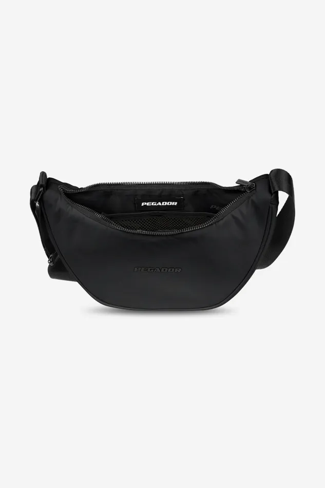 MenWomen Pegador Bags Sycamore Logo Nylon Shoulder Bag Black MenWomen Pegador Bags Sycamore Logo Nylon Shoulder Bag Black