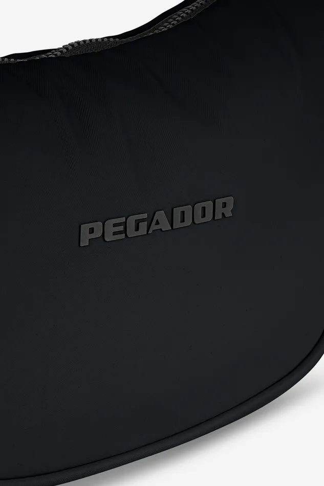 MenWomen Pegador Bags Sycamore Logo Nylon Shoulder Bag Black MenWomen Pegador Bags Sycamore Logo Nylon Shoulder Bag Black