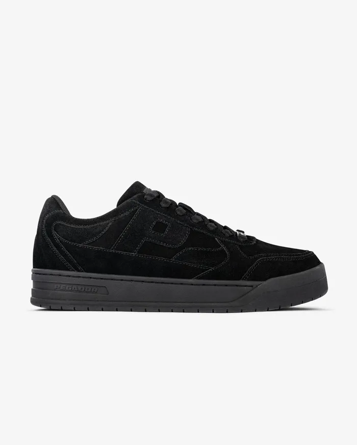 MenWomen Pegador Footwear Pulse Low Suede Black