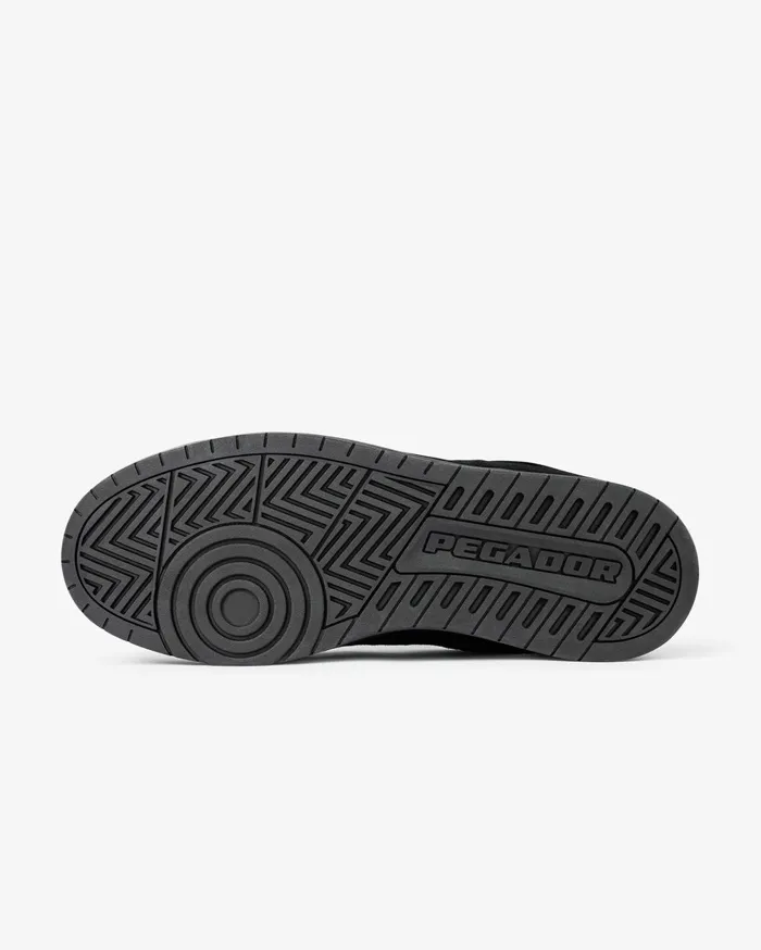MenWomen Pegador Footwear Pulse Low Suede Black