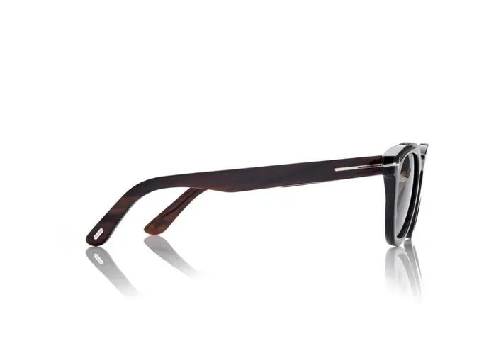 MenWomen SUNGLASSES Tom Ford Soft Round Horn Sunglasses