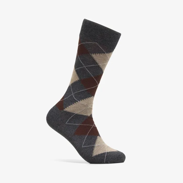 Mens Argyle Charcoal Men Clarks Accessories