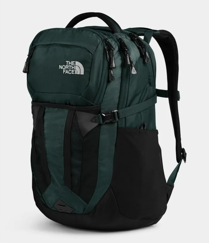 Mens The North Face Backpacks Recon Backpack Scarab Greentnf Black