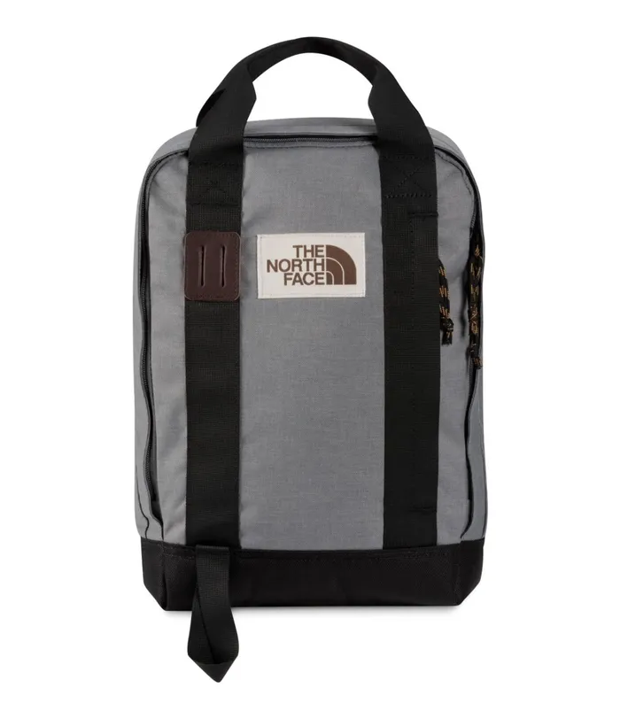 Mens The North Face Backpacks Tote Pack Zinc Grey Dark Heathertnf Black