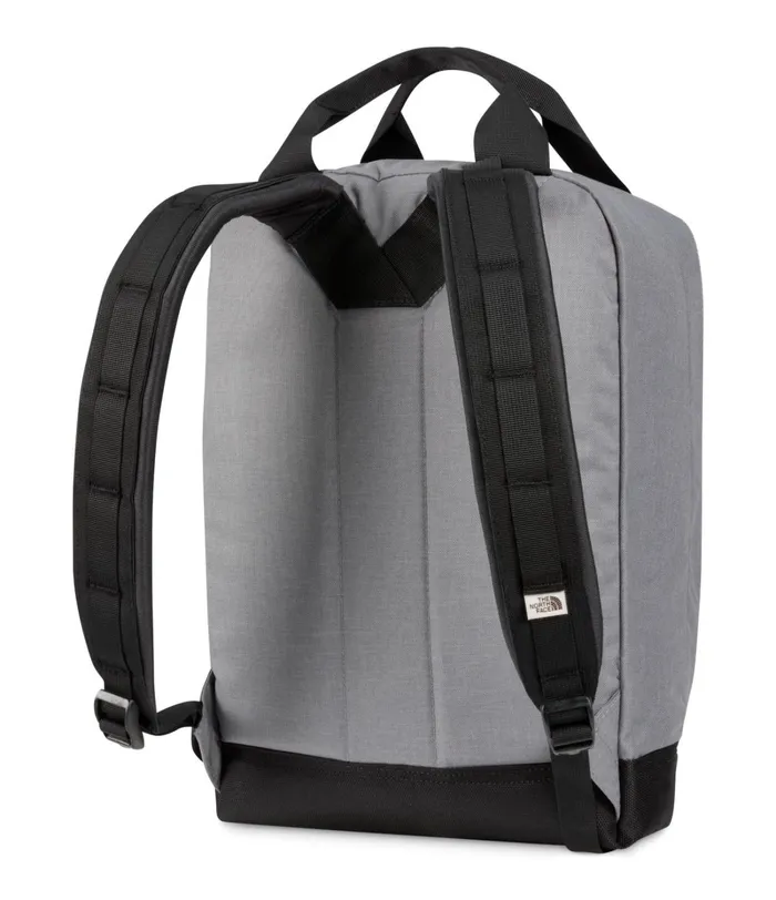 Mens The North Face Backpacks Tote Pack Zinc Grey Dark Heathertnf Black