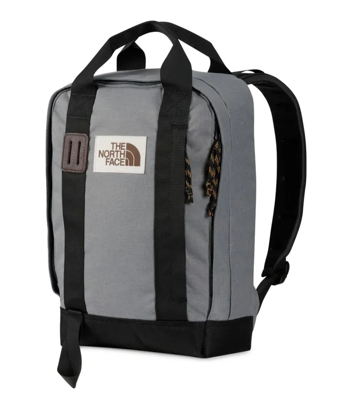 Mens The North Face Backpacks Tote Pack Zinc Grey Dark Heathertnf Black
