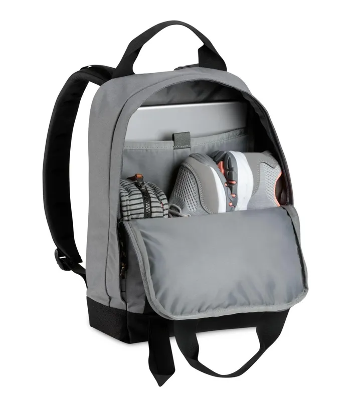 Mens The North Face Backpacks Tote Pack Zinc Grey Dark Heathertnf Black