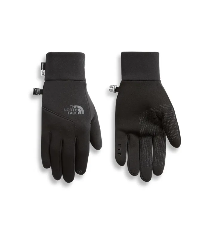 Mens The North Face Gloves Etip Gloves Tnf Black