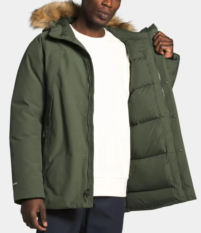 Mens The North Face Insulated and Down Jackets New Outerboroughs Jacket New Taupe
