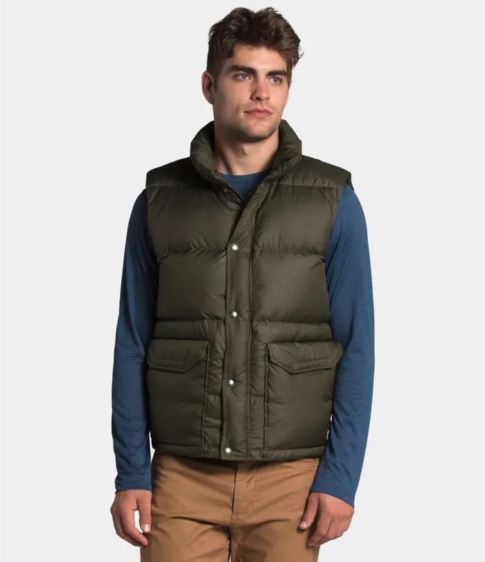 Mens The North Face Insulated and Down Jackets SIERRA DOWN VEST New Taupe