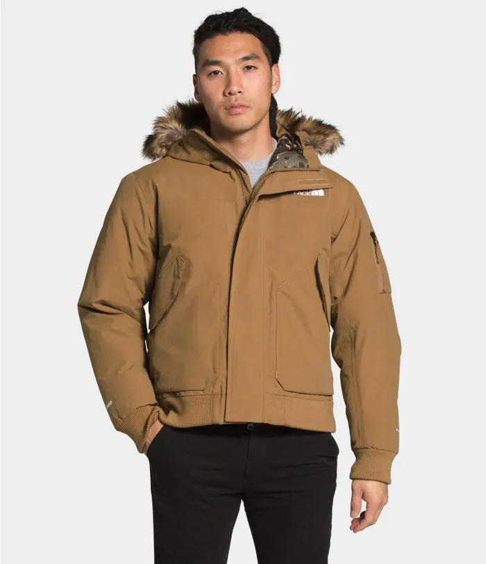 Mens The North Face Insulated and Down Jackets STOVER JACKET Utility Brown