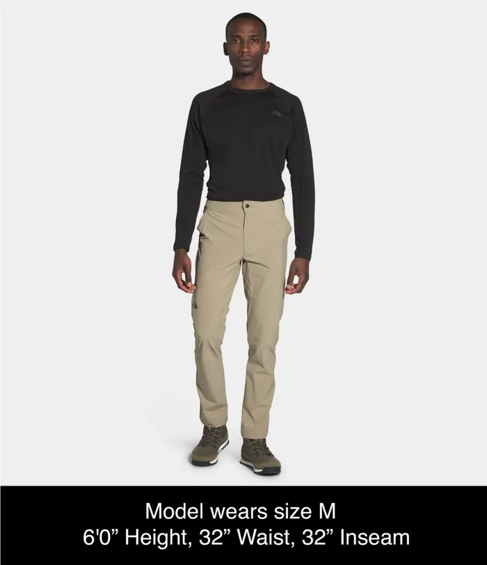 Mens The North Face Pants Paramount Active Pants Twill Beige