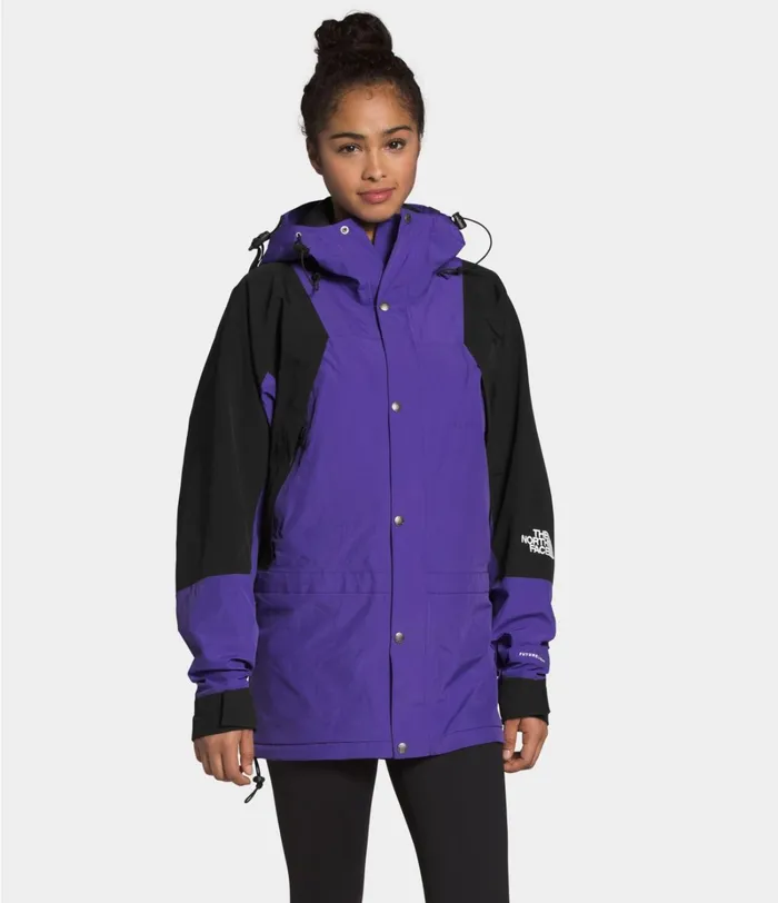 Mens The North Face Rainwear 1994 Retro Mountain Light FUTURELIGHT Jacket Peak Purple