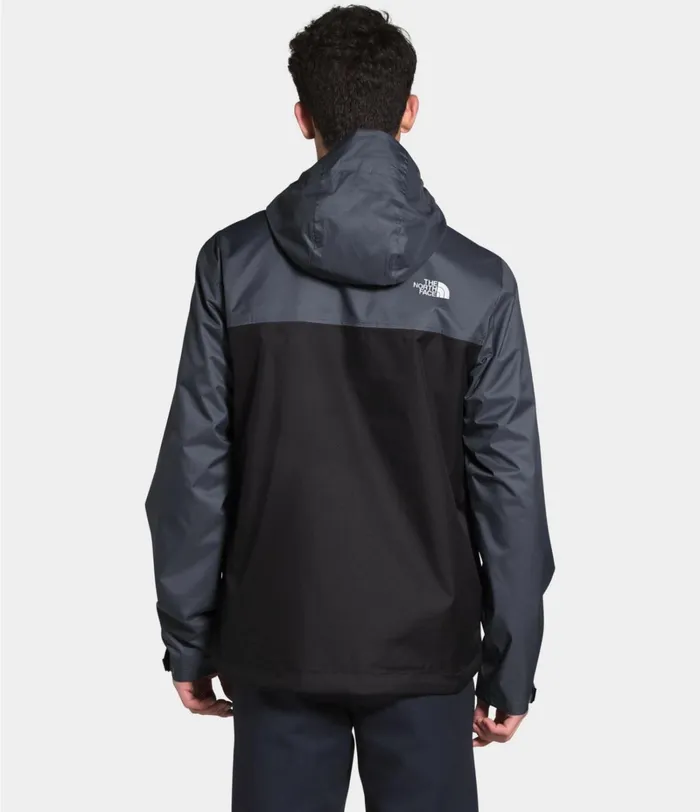 Mens The North Face Rainwear Millerton Jacket Vanadis Greytnf Black