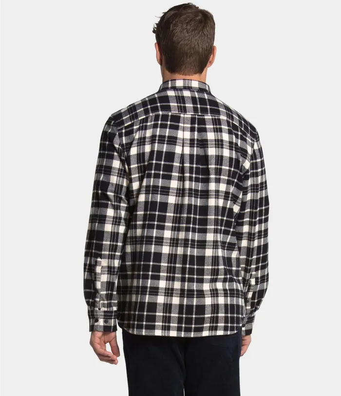 Mens The North Face Shirts and Polos Arroyo Flannel Shirt Vintage White Heritage Medium Two Color Plaid
