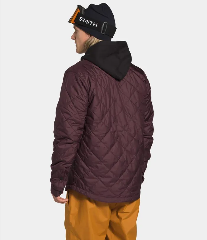 Mens The North Face Snow Fort Point Insulated Flannel Root Browntimber Tan Plaid