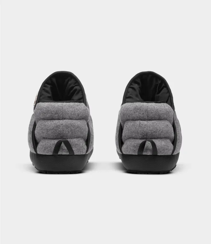 Mens The North Face Winter Boots ThermoBall Traction Bootie Wool Tnf Medium Grey Heathertnf Black