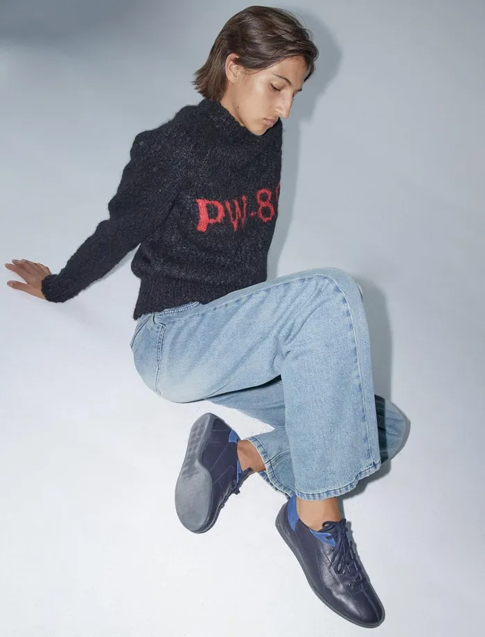 Miles Navy Women Paloma Wool Sneakers
