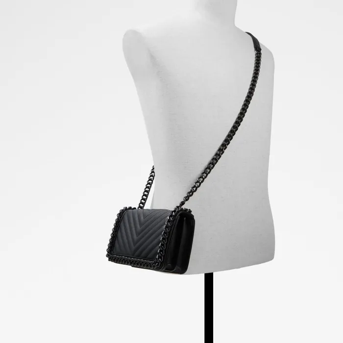 Minigreenwald Black Synthetic Smooth Women ALDO Crossbody Bags