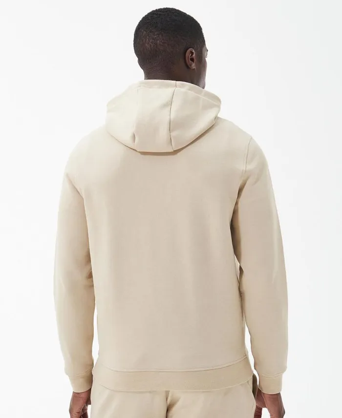 Motored Hoodie Light Stone Men Barbour Hoodies and Sweatshirts