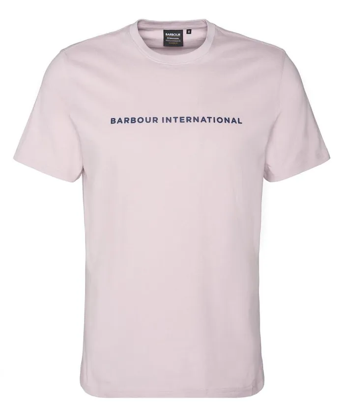 Motored TShirt Dusk Pink Men Barbour TShirts