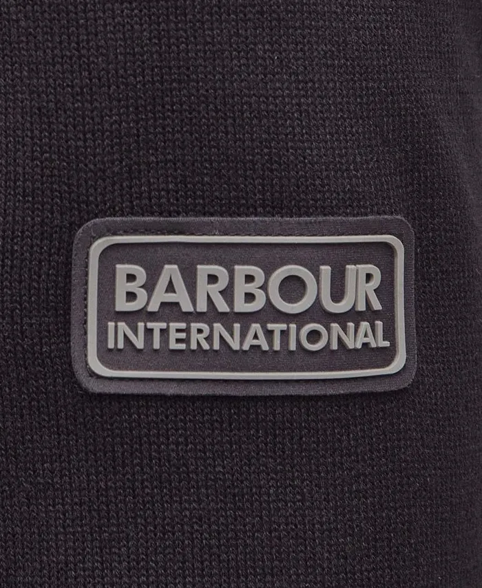 Murrey QuarterButton Jumper Dove Grey Men Barbour Jumpers