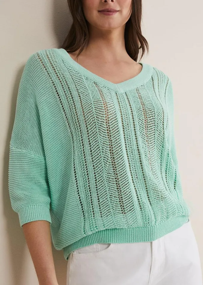 Nadia Tape Knit Mint Women Phase Eight Knitwear