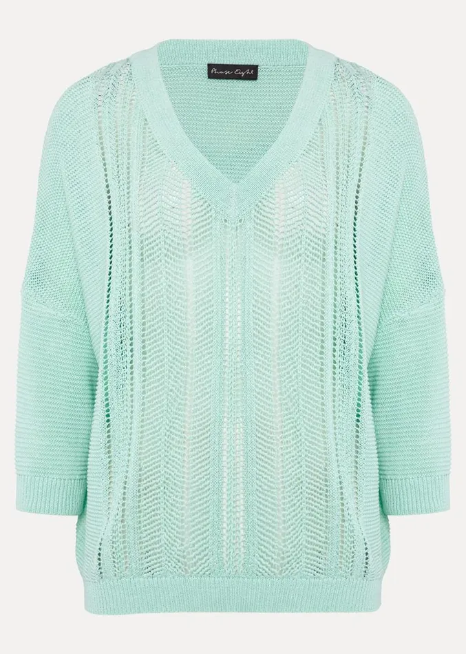 Nadia Tape Knit Mint Women Phase Eight Knitwear