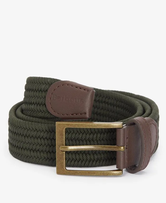 Nevis Webbing Belt Classic Navy Men Barbour Belts