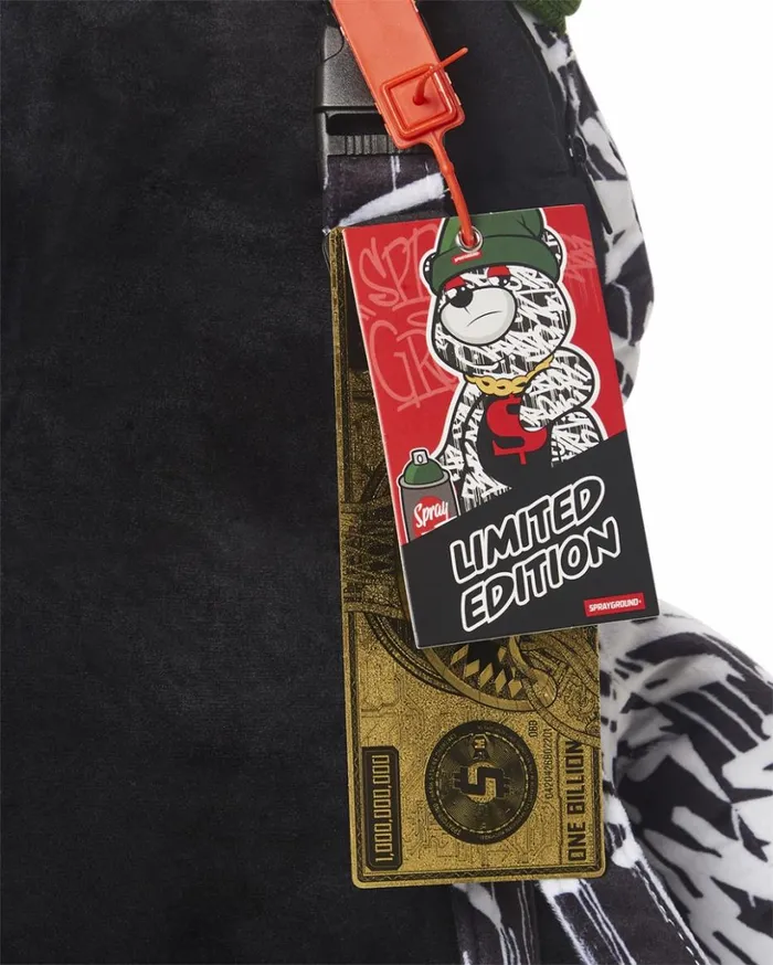 NIGHT NIGHT MONEYBEAR TEDDYBEAR BACKPACK Bags SPRAYGROUND