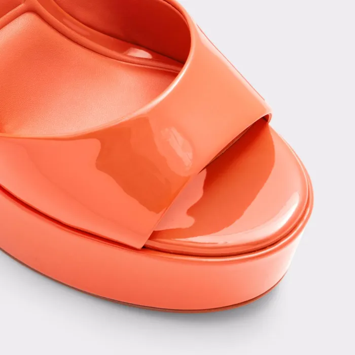 Nissa Bright Orange Women ALDO Heels