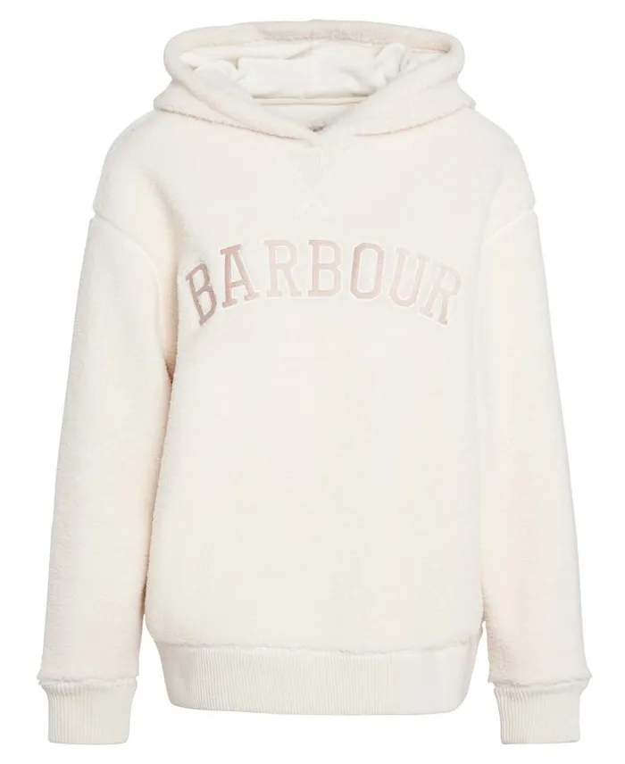 Northumberland Fleece Hoodie Classic Navy Women Barbour Hoodies and Sweatshirts
