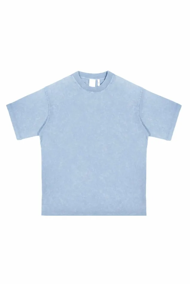 NTRLS Powder Blue Oversized Tshirt Powder Blue Men Jaded London TShirts